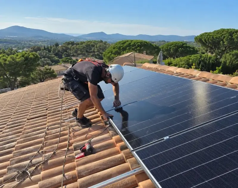 Installateur panneaux solaires Castelnau-Valence — pose photovoltaïque sur toiture
